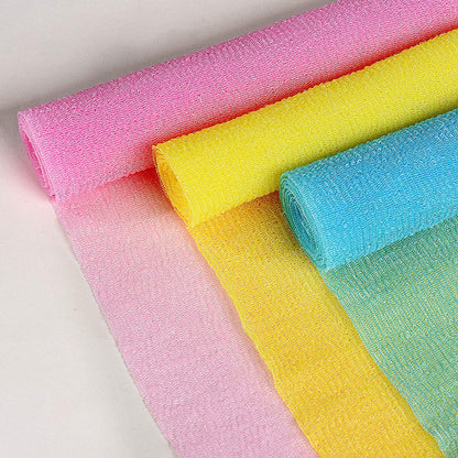 Exfoliating Back Washcloth & Body Scrubber, 3 Pack, 35-Inch