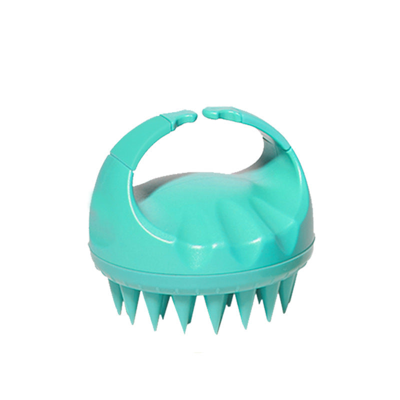 Factory Direct Sales Amazon Hot Sale Hand-Held Silicone Shampoo Brush Massage Brush Shampoo Comb Bath Massage Tool